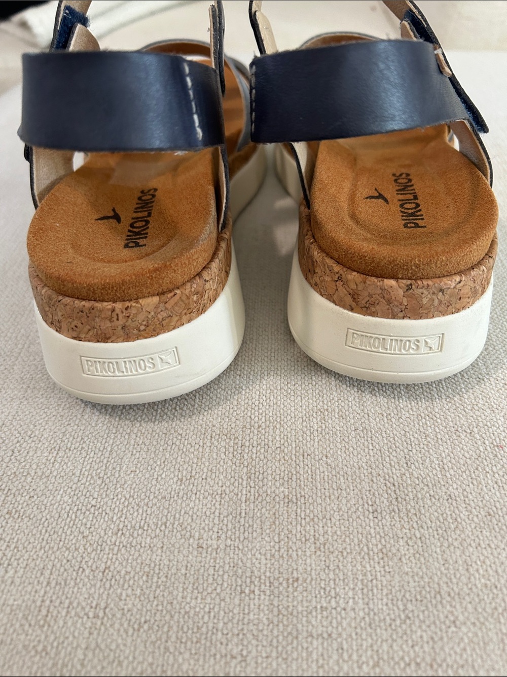 Pikolinos Palma Wedge Sandal, Denim, Size EU41/US10-10.5, NWOT Display pair - Picture 11 of 11